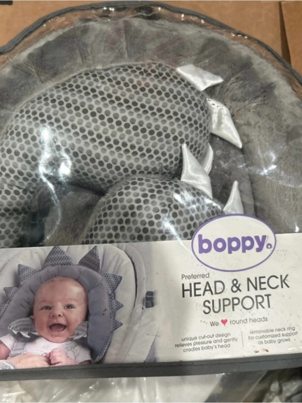 Head soft gray